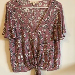 Lovestitch Pink Floral Top
